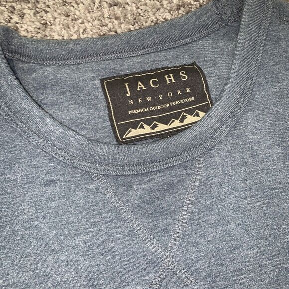 Jachs New York Heavy Gray Sweatshirt Size Large Premium Outdoor Purveyors - Picture 3 of 10
